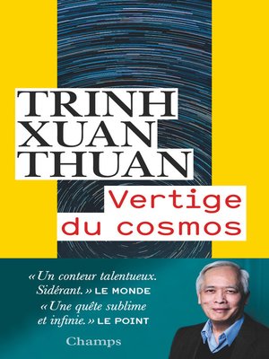 cover image of Vertige du cosmos